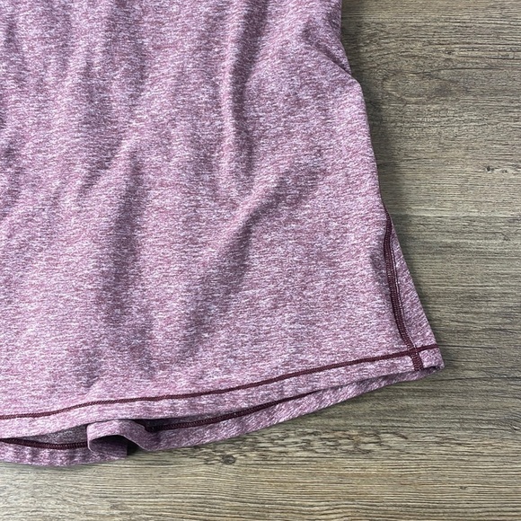 Lululemon Women’s Warm Your Core Long Sleeve Tee, Heathered Maroon size 6/8? - Picture 7 of 14